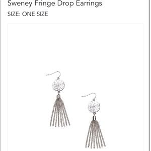 Romolo Fringe Drop Earrings